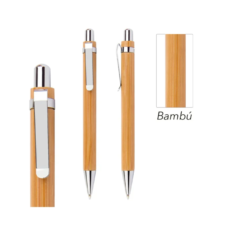 ES0013 Bolígrafo Lagos Bambú