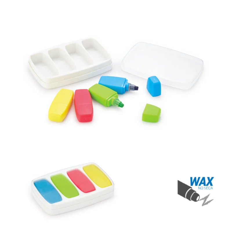 ES0641 Set Resaltadores Gel x 4 Cube